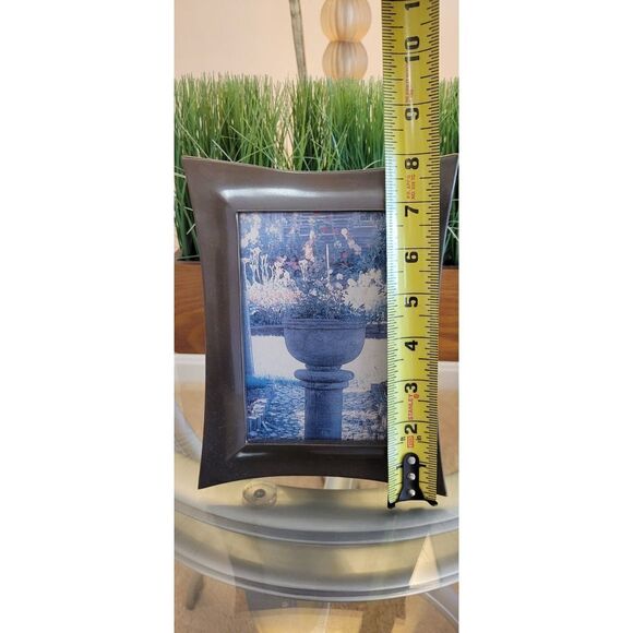 Classic Metal Rectangle Picture Photo Frame with Stand - Picture 4 of 6